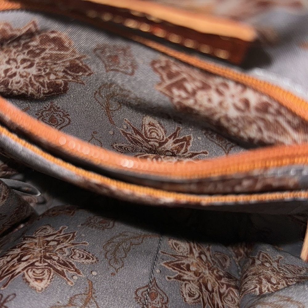 Rare HOBO Ramble Leather Drawstring Backpack - Picture 8 of 15